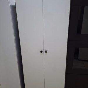 2-Door Wardrobe with Mirror