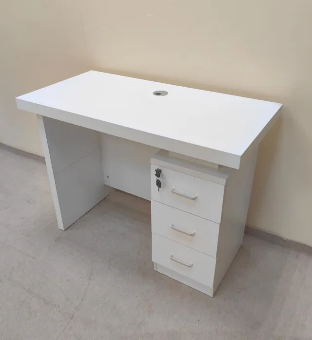 Office Desk with 3-Drawer Pedestal NEW - Image 2